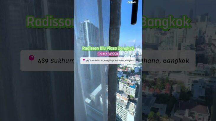3 khách sạn 5 sao hiện đại và sang chảnh tại Bangkok Thái Lan #Gotadi #hotel #travel #Thailand