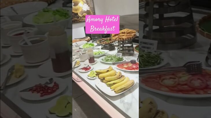 Amory Hotel&Apt. #hochiminh #breakfast #travel #food #youtubeshorts #shorts #shortvideo #hotel