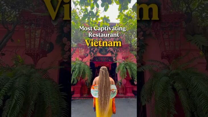 Most Captivating restaurant #vietnam 🌹 #solotravel #foodie #saigon #hochiminhcity #travel