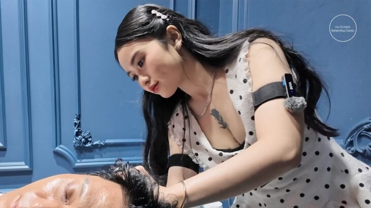 Vietnam VIP Luxury Barbershop Therapist ‘bam’ #Massage  #asmrsounds #vietnam #hochiminh #베트남 #호치민