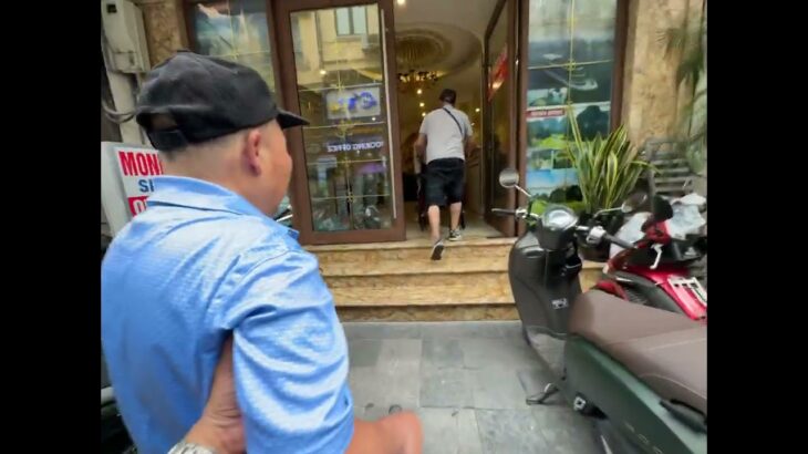 20250618 Hanoi Kingdom Hotel 1 walking in