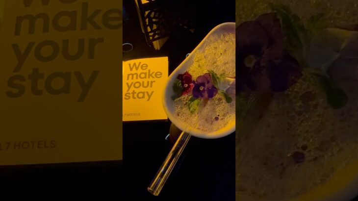 Bath Orgasm Signature Drink at Rooftop Bar L7 Hotel by Lotte Hanoi Vietnam
