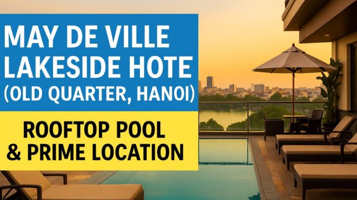 May De Ville Lakeside Hotel (Old Quarter, Hanoi) Review | Rooftop Pool & Prime Location