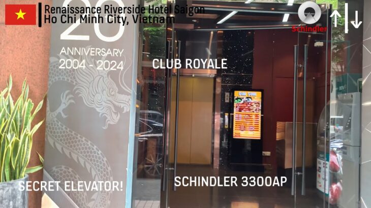 (Retake) Schindler 3300AP Elevator | Renaissance Riverside Hotel Saigon (Club Royale), HCMC, VN