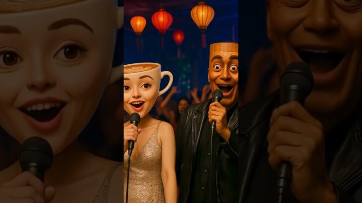 Ballerina Cappucina vs Tung Tung Tung Sahur vs Tralalero Tralala — Karaoke Battle with Fireworks! 🎤