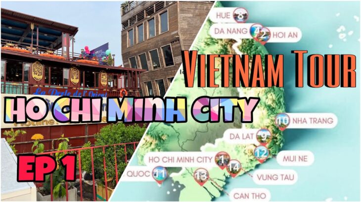 HO CHI MINH CITY 🌆  | EP 1 | SAIGON RIVER CRUISE | SHERATON HOTEL ROOM TOUR | DAY 1 | VIETNAM