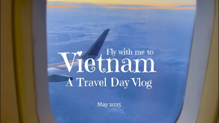 Travel Day Vlog to Vietnam 🇻🇳✈️ | Slice of Life, My Moon Hotel Hanoi | DJI Osmo Pocket 3 Vlog