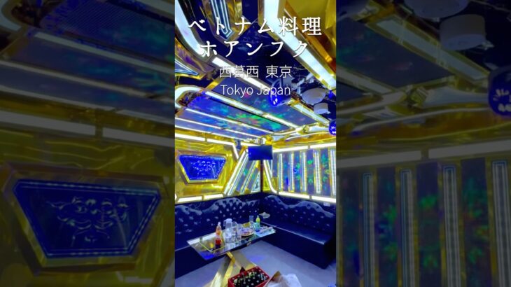 豪華なカラオケルームのあるベトナム料理屋でランチ#shorts #西葛西 #japan