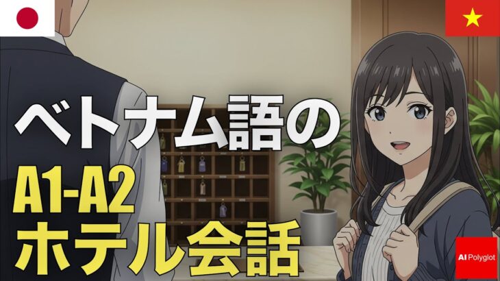 ベトナム語のA1-A2ホテル会話 | 音声学習 | リスニング練習
