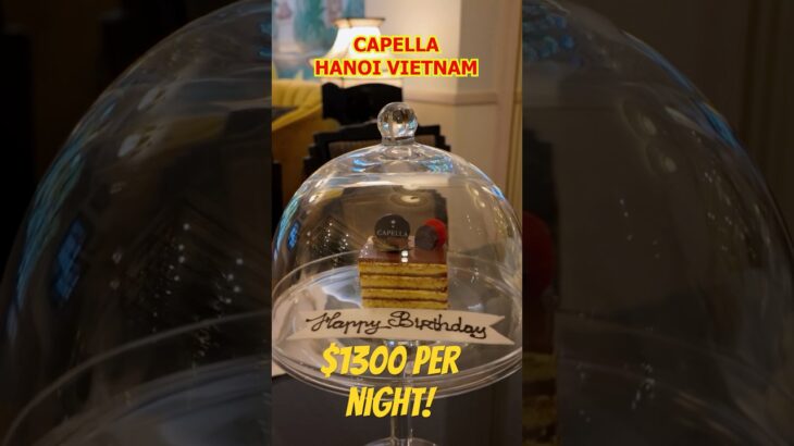 Capella Hanoi Hotel Vietnam $1300 PER NIGHT Bill Bensley Отель Капелла Ханой Вьетнам #capellahanoi