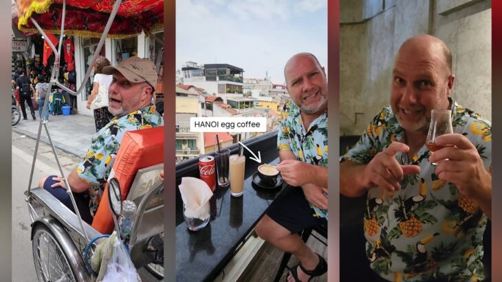 HANOI : day 7 : cyclo, egg coffee, hidden bar