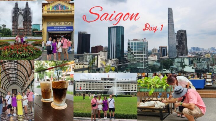 VN_2023-29: Liberty Central Hotel, SG Notre Dame, Post Office, Binh Tay Market, Independence Palace.
