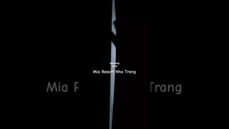 【ベトナム（vietnam）】ニャチャン（Nha Trang）5つ星ホテルのヴィラ泊の朝　2022.9 過去旅 #ベトナム#リゾート#trip