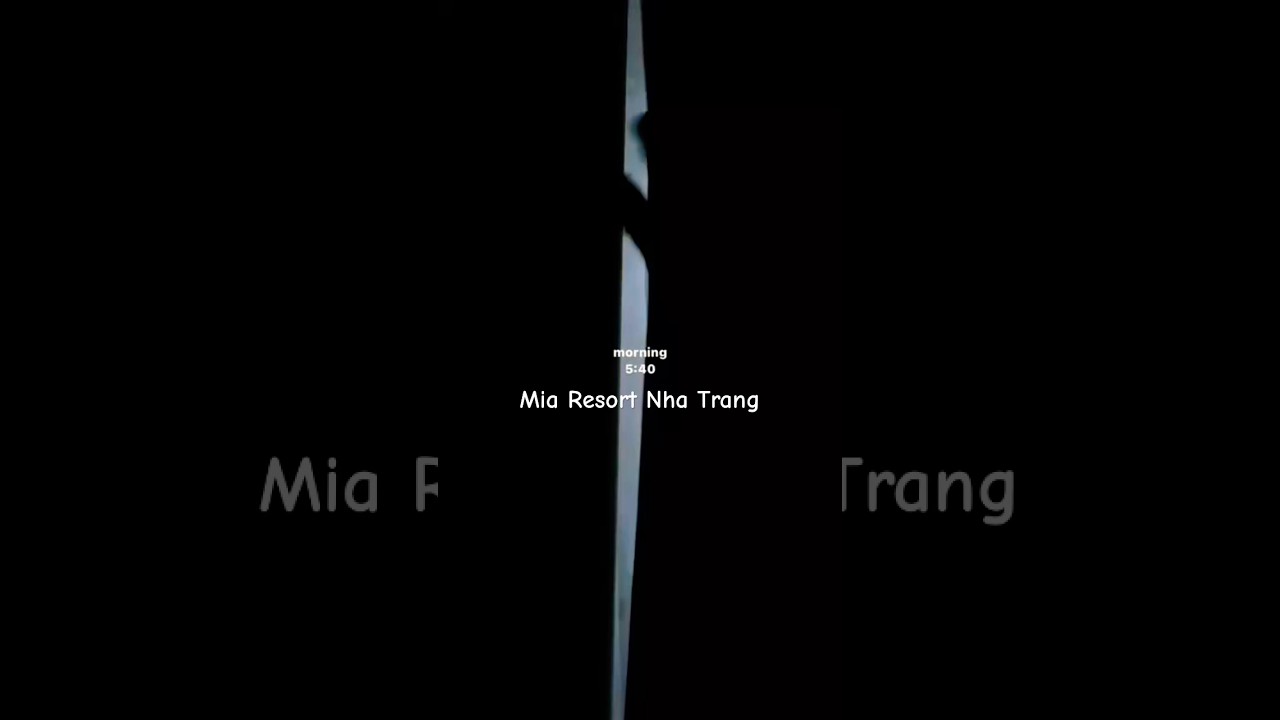 【ベトナム（vietnam）】ニャチャン（Nha Trang）5つ星ホテルのヴィラ泊の朝　2022.9 過去旅 #ベトナム#リゾート#trip