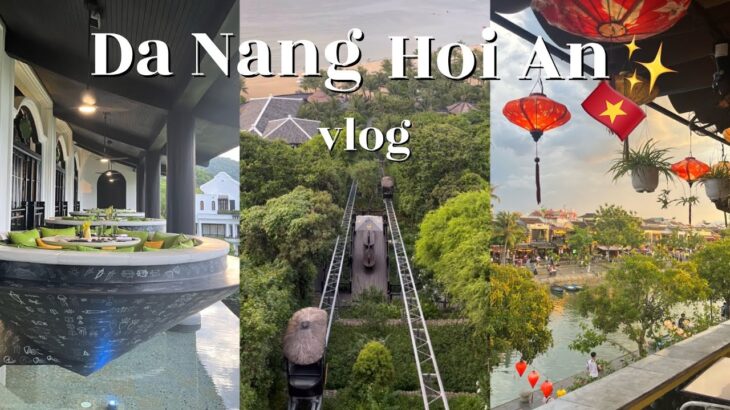 【ベトナムvlog】激安！絶品グルメ大量🇻🇳ダナン・ホイアンの人気スポットを巡る旅🩰🫧
