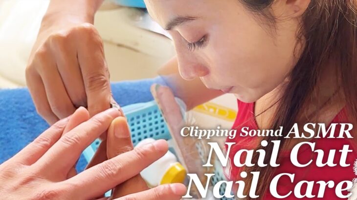 爪切り/ネイルケア ASMR カンボジアのベトナム式理髪店 Nail Clipping