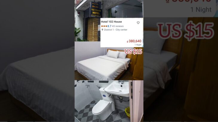 🏨 Budget Stay at Hotel 102 House Saigon 🇻🇳 | Clean, Quiet & Central