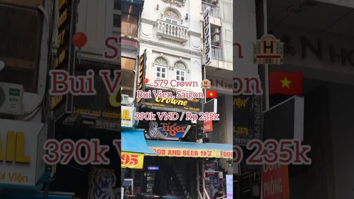 💸 Hotel 3⭐ Termurah di Jalan Bui Vien, Saigon 🇻🇳 | Ulasan Nyata