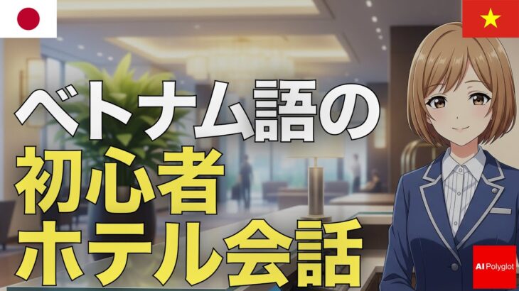 ベトナム語の初心者ホテル会話 | 音声学習 | リスニング練習