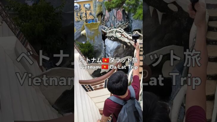 【500円観光】ベトナム🇻🇳異世界ホテル！Vietnam’s SAGRADA FAMILIA! 🤯 #ダラット #dalat