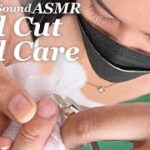 ネイルケアASMR 爪切り”手”カンボジアのベトナム式理髪店 Nail Clipping