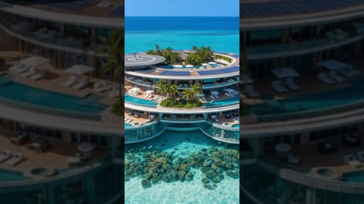 Eco Luxury Hotel Concept in Paradise