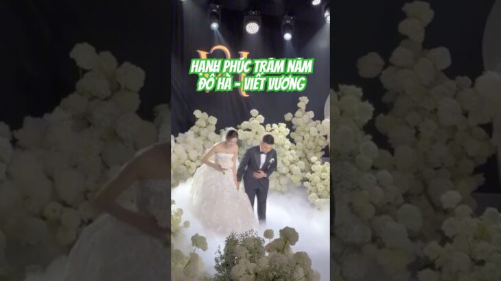 Ghen tỵ với Đỗ Hà – Viết Vương hạnh phúc ngập tràn tiệc cưới tối 9/11 tại Hà Nội