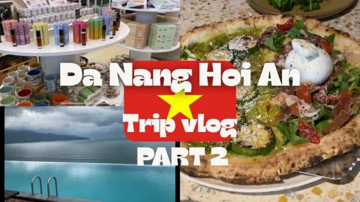 【ベトナムVlog】台風直撃でも満喫！ダナン・ホイアン雑貨巡り＆ミシュランレストラン｜TMSホテル宿泊でコスパ最高旅✈️🇻🇳【PART2】@amuamu-x3x