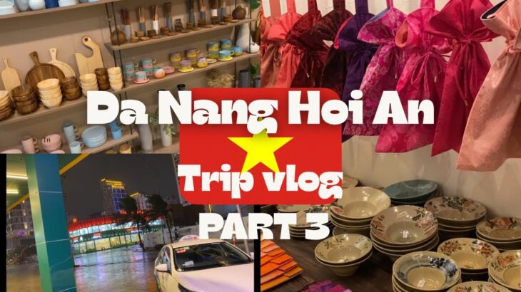 【ベトナムVlog】ダナン・ホイアンのお土産紹介🎁台風直撃でも満喫！TMSホテル宿泊でコスパ最高旅🇻🇳【PART3】@amuamu-x3x