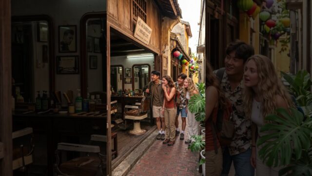 ベトナムの地元理髪店、耳掃除までしてくれるの?